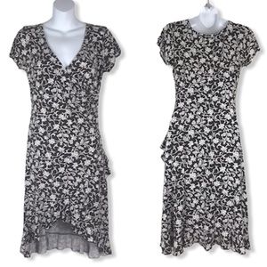 Philip Decaprio floral high low vintage dress